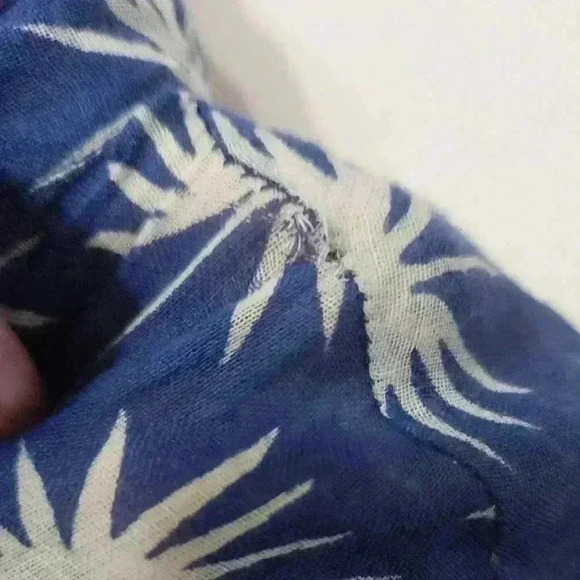 EUC- rock flower paper blouse! - Picture 5 of 7